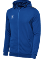 Hummel Authentic Zip Hættetrøje - Blå