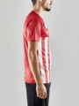 Craft Progress 2.0 Stripe Spilletrøje - Rød/hvid