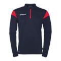 Uhlsport Squad 27 Halfzip Træningstrøje - Navy/rød