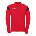 Uhlsport Squad 27 Halfzip Træningstrøje - Rød/sort