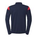 Uhlsport Squad 27 Fullzip Træningstrøje - Navy/rød