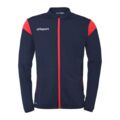 Uhlsport Squad 27 Fullzip Træningstrøje - Navy/rød