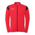 Uhlsport Squad 27 Fullzip Træningstrøje - Rød/sort