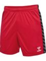 Hummel Authentic PL Spilleshorts - Rød/hvid