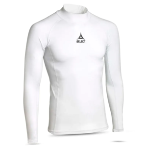 Select Baselayer Shirt Turtle Neck L/S - Hvid