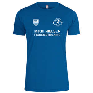 Mikki Nielsen Trænings T-shirt Børn - Blå