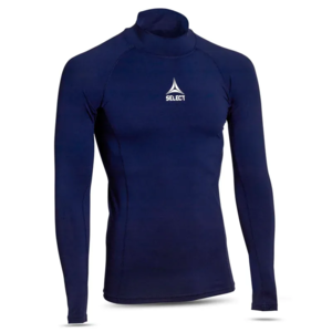 Select Baselayer Shirt Turtle Neck L/S - Navy