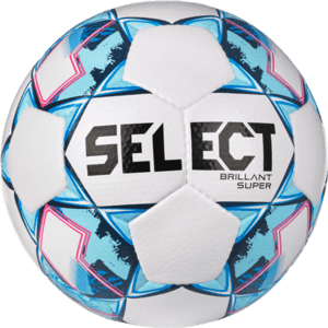 Select Brillant Super V22 Fodbold str. 5 - Hvid/blå/pink