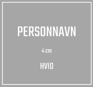 Avedøre IF Navn 4 cm